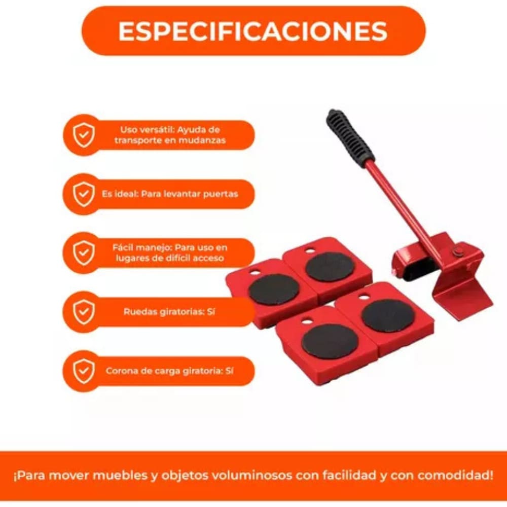 Soporte Deslizante Para Heladeras, Lavarropas Y Muebles