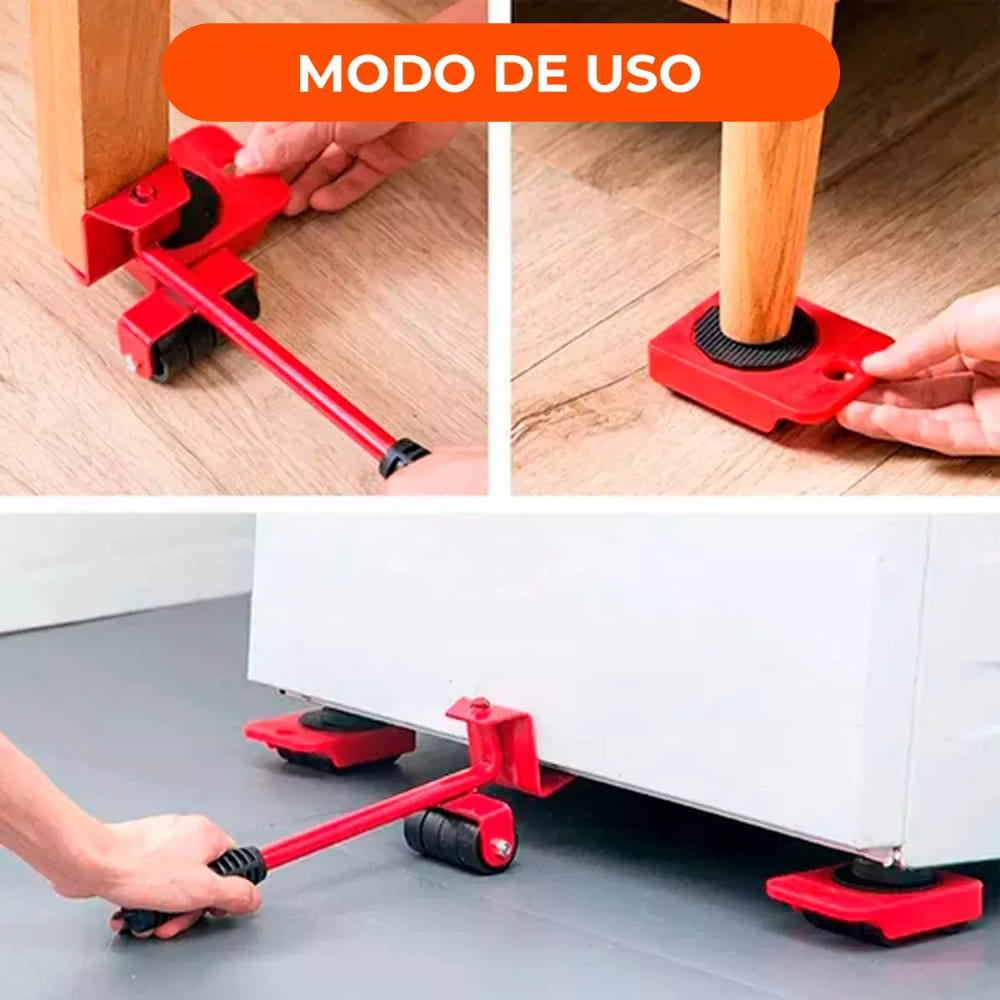 Soporte Deslizante Para Heladeras, Lavarropas Y Muebles