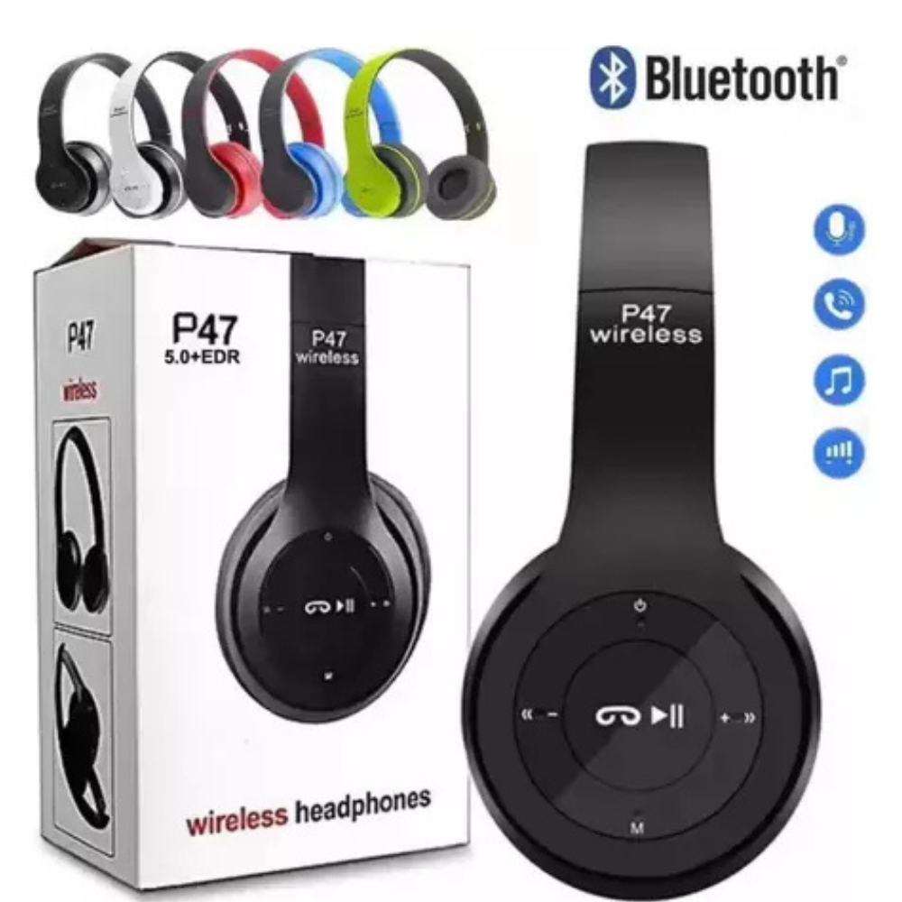 Auricular Vincha P47 Bluetooth