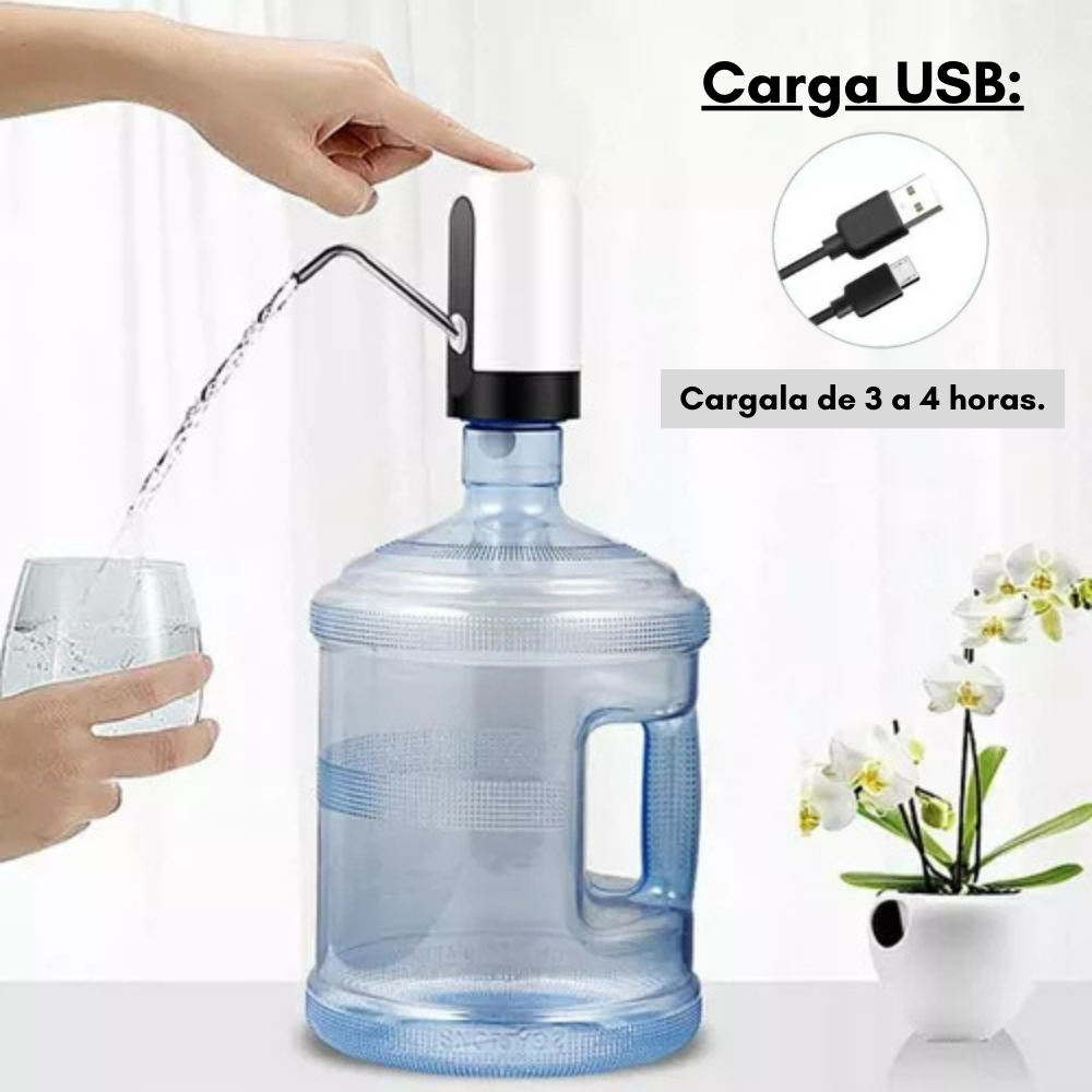 Dispenser de agua recargable portatil